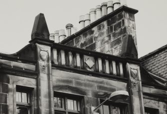 Detail of balustrade.