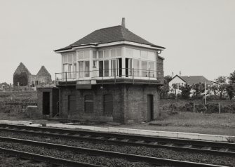 View of Prestwick signal box from SW.