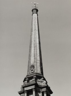 Steeple, detail of spire