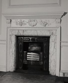 Interior.
Detail of fireplace to second floor West central room.
