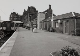 View of platform 1 from N