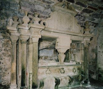 Interior, view of "glorious tomb"