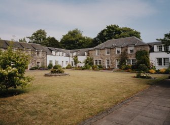 Courtyard buildings, view from South West