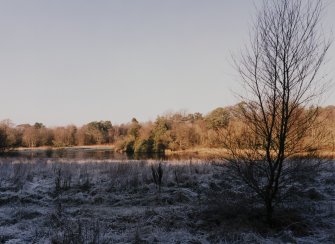 View over loch from South