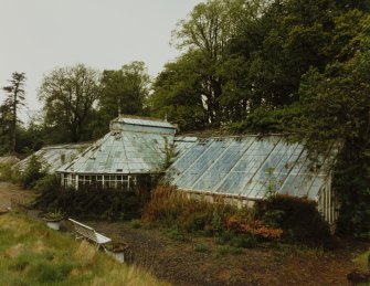 View of greenhouse from SE.