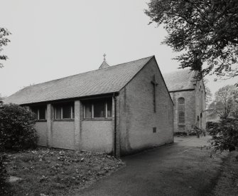 Church Hall. View from ESE