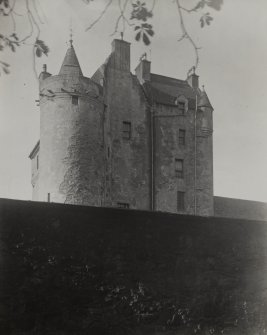 Killochan Castle. View from East.