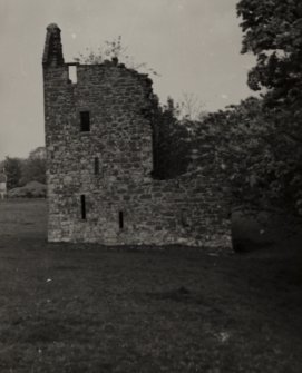 Kingencleugh Castle. View from SW.