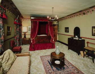 Interior.
View of William Bell Scott's bedroom.