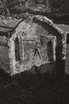 Detail of gravestone.