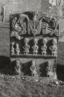 Detail of gravestone.