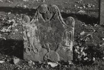 Detail of gravestone.