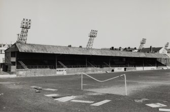 General view from S of covered enclosure.