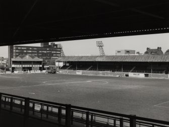 General view from SE of covered enclosure and pavilion.
