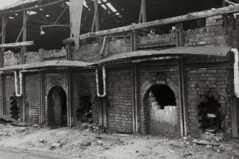 View of kiln chambers from NE.