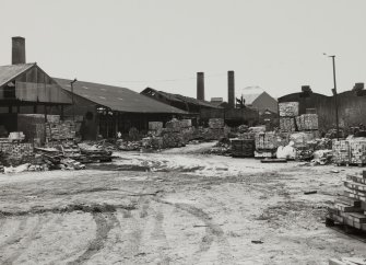 General view of stackyard from SE.