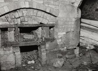 Interior.
Detail of kiln firebox.