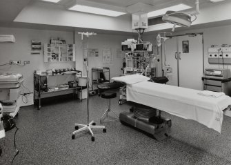 First floor, general view of Operating Theatre, Bellshill Maternity Hospital.