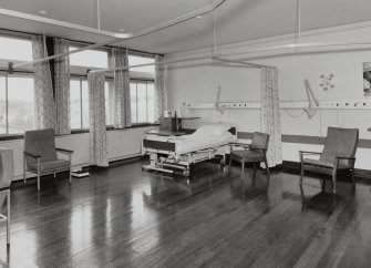 Fourth floor, general view of sample room, Bellshill Maternity Hospital.