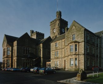 General view of main building from E.