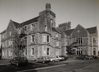 General view of main building from S.