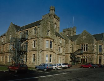 General view of main building from S.