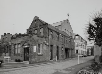 Motherwell, Craigneuk Street, Anderson Boyes
Exterior view from south west of south end original 1899 office block