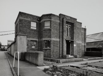 Motherwell, Craigneuk Street, Anderson Boyes
Exterior view from north west of west facade of Canteen, built in 1920 (with additions in 1963)