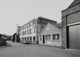 Motherwell, Craigneuk Street, Anderson Boyes
Exterior view from south east of new three-storeyed office building (containing Records and Drawing Offices, built in 1946)