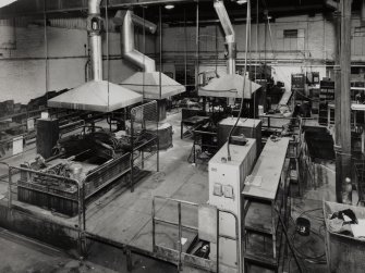 Interior.
View of foundry casting section from NW.