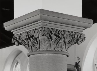 Interior. Detail of pier capital