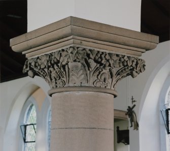 Interior. Detail of pier capital