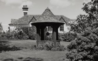 View of Well from South with stableblock in the background