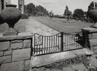 Detail of Gates to Terrace