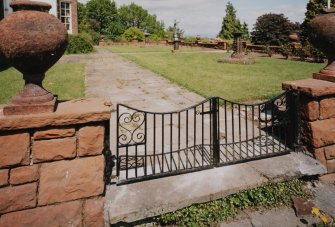 Detail of Gates to Terrace