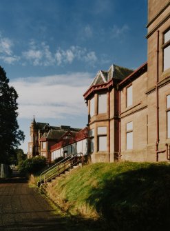 View of Villa Block 3 & 2 from East