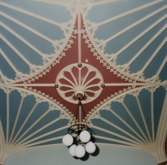 Long gallery, detail of ceiling