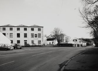 View of offices from N