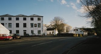 View of offices from N