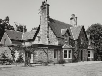 View from SE of farmhouse.