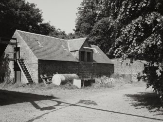 View from SE of steading.