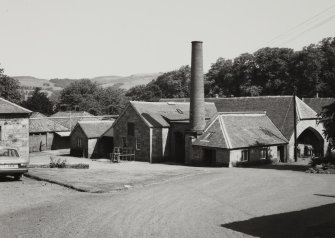 View from S of steading.