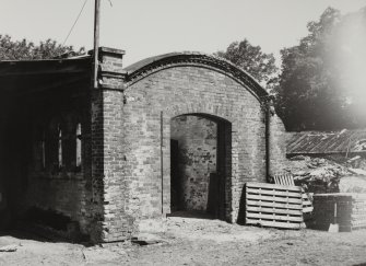 View from SW of N steading block.