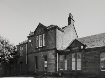 View of station house from NW