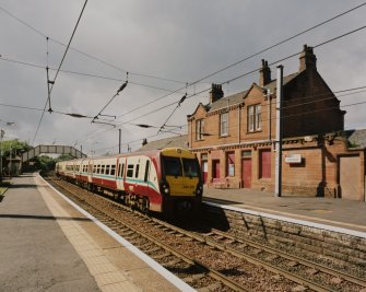 View from ESE with train.