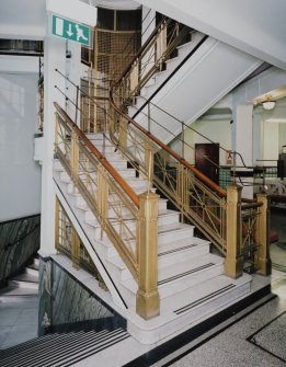 Interior. 1st floor. Main stair