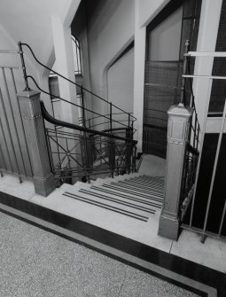 Interior. 3rd floor. Main stair