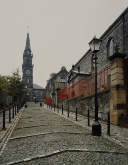 General view from S up to High Church.