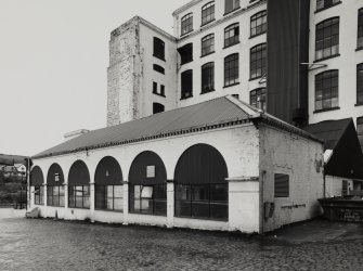 View of boiler house from SW.