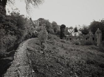 View from NE of mill and steading.